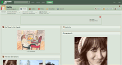 Desktop Screenshot of nallia.deviantart.com