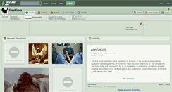Desktop Screenshot of freeklove.deviantart.com