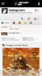 Mobile Screenshot of fadingcolors.deviantart.com