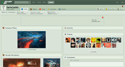 Desktop Screenshot of dariocoelho.deviantart.com