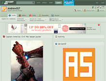 Tablet Screenshot of andrewss7.deviantart.com