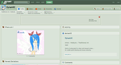 Desktop Screenshot of dynamiic.deviantart.com