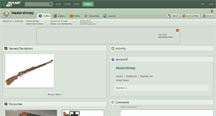 Desktop Screenshot of mastershmep.deviantart.com