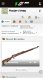 Mobile Screenshot of mastershmep.deviantart.com