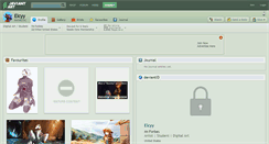 Desktop Screenshot of elcyy.deviantart.com