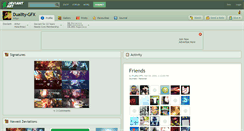 Desktop Screenshot of duality-gfx.deviantart.com