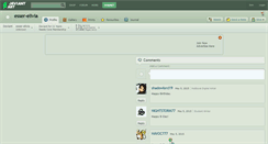 Desktop Screenshot of esser-elivia.deviantart.com