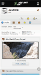 Mobile Screenshot of jextrick.deviantart.com