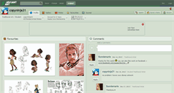 Desktop Screenshot of copyninja31.deviantart.com