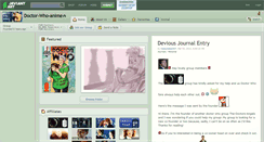 Desktop Screenshot of doctor-who-anime.deviantart.com