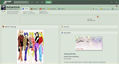 Desktop Screenshot of dustyandcindy.deviantart.com