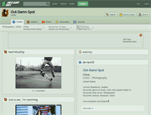 Tablet Screenshot of out-damn-spot.deviantart.com
