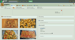 Desktop Screenshot of pangolin1.deviantart.com