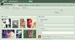Desktop Screenshot of czerwonylilia.deviantart.com