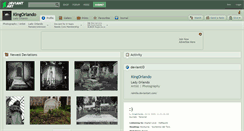 Desktop Screenshot of kingorlando.deviantart.com