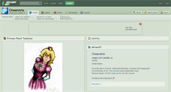 Desktop Screenshot of chosenarts.deviantart.com