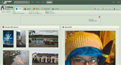 Desktop Screenshot of cgholy.deviantart.com