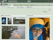 Tablet Screenshot of cgholy.deviantart.com