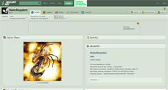 Desktop Screenshot of moonrequiem.deviantart.com