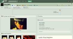 Desktop Screenshot of neon-lights.deviantart.com