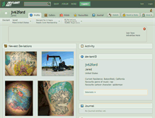 Tablet Screenshot of jv62ford.deviantart.com
