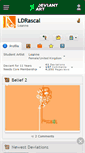 Mobile Screenshot of ldrascal.deviantart.com