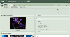Desktop Screenshot of critter.deviantart.com