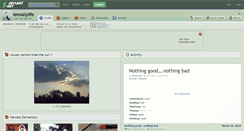 Desktop Screenshot of lemozlylife.deviantart.com