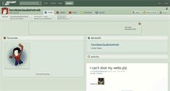 Desktop Screenshot of howdoesclaudeshotweb.deviantart.com