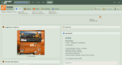 Desktop Screenshot of dvd08.deviantart.com