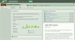 Desktop Screenshot of dresshistorytimeline.deviantart.com