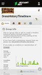Mobile Screenshot of dresshistorytimeline.deviantart.com
