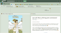 Desktop Screenshot of kittycowlexa.deviantart.com