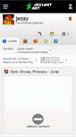 Mobile Screenshot of jezzy.deviantart.com