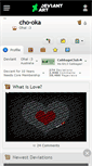 Mobile Screenshot of cho-oka.deviantart.com