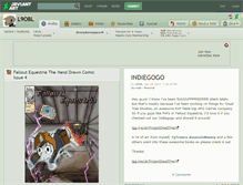 Tablet Screenshot of l9obl.deviantart.com
