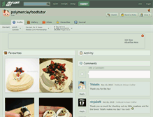 Tablet Screenshot of polymerclayfoodtutor.deviantart.com