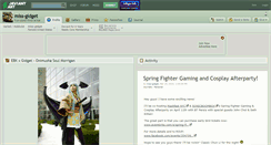 Desktop Screenshot of miss-gidget.deviantart.com