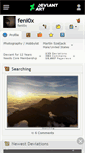 Mobile Screenshot of feni0x.deviantart.com
