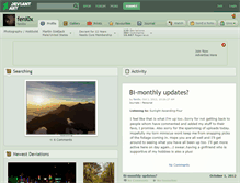 Tablet Screenshot of feni0x.deviantart.com