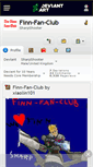 Mobile Screenshot of finn-fan-club.deviantart.com