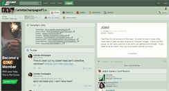 Desktop Screenshot of carlottachampagnefc.deviantart.com