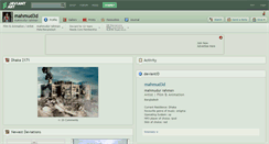 Desktop Screenshot of mahmud3d.deviantart.com