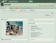 Tablet Screenshot of mahmud3d.deviantart.com