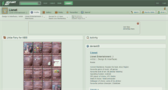 Desktop Screenshot of lionet.deviantart.com