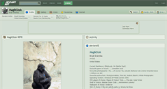 Desktop Screenshot of magikstok.deviantart.com