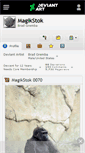Mobile Screenshot of magikstok.deviantart.com