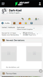 Mobile Screenshot of dark-koel.deviantart.com