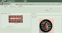 Desktop Screenshot of mattismexican.deviantart.com