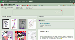 Desktop Screenshot of nightsxrealaclub.deviantart.com